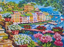 Quadro olio tela usato  Pessano con Bornago