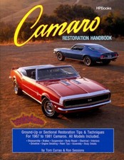 Camaro Restauración Handbook Manual Cómo Restaurar Chevrolet Sessions Libro, usado comprar usado  Enviando para Brazil