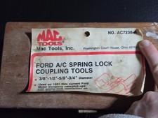Mac Tools Ford A/C Bloqueo de resorte Acoplamiento Herramientas No. AC7238-A con caja de almacenamiento segunda mano  Embacar hacia Mexico