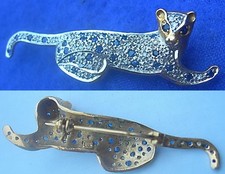 Vintage broche léopard d'occasion Vintage broche léopard d'occasion  Poncin