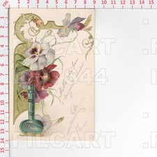 I7644 fiori viola usato  Como