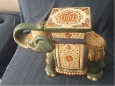 Table basse éléphant.cérami d'occasion  Paris XX