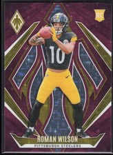 2024 Panini Phoenix Roman Wilson Pink Stars #/8 Rookie #235 comprar usado  Enviando para Brazil