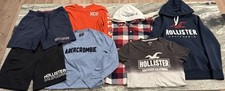 Usado, Hollister /Abercrombie Y2K Pacote Masculino Shorts, Moletom, Camisetas, Botão para Cima comprar usado  Enviando para Brazil