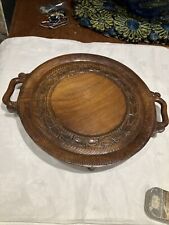 Vintage round carved for sale  CLECKHEATON