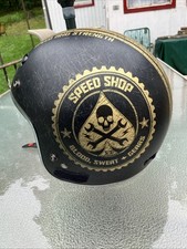 Capacete Speed Shop motocicleta ponto médio 2014 médio envio internacional comprar usado  Enviando para Brazil
