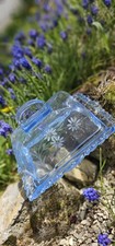 Glas butterdose blau gebraucht kaufen  Haßfurt