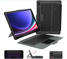 para Samsung Galaxy Tab S10 Plus/S9 Plus 12,4" Capa com Teclado Destacável, ... comprar usado  Enviando para Brazil
