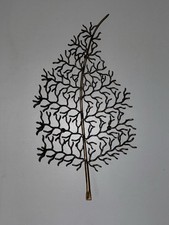 Brass leaf feather for sale  Athens