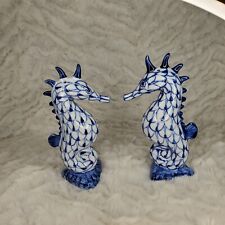 Porcelain seahorse salt for sale  Elmer