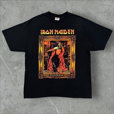 Antigo Y2K Iron Maiden Edward the Great Give Me Ed Til Im Dead World Tour 2003 -XL comprar usado  Enviando para Brazil