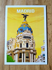 Print madrid edificio gebraucht kaufen  Deutschland