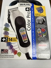 WAHL Professional CLIPPERS Aparador Kit de Corte de Cabelo Máquina Ferramenta Color Pro RÁPIDO comprar usado  Enviando para Brazil