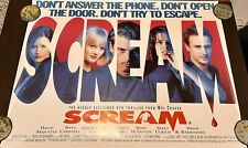 Pôster filme quadriciclo britânico SCREAM UK raro original D/S laminado 40x30 1997 comprar usado  Enviando para Brazil
