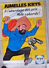 Affiche original tintin d'occasion  Billy-Montigny
