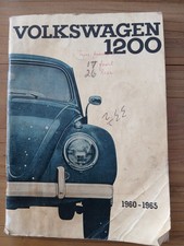 Beetle 1200 instruction for sale  MABLETHORPE
