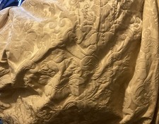Lovely gold damask for sale  BEDFORD