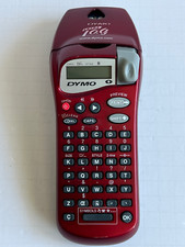 Dymo Letra Tag Label Maker fita portátil vermelha alimentada por bateria - LEIA REPARO comprar usado  Enviando para Brazil