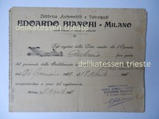 Edoardo bianchi milano usato  Trieste