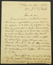 Autographes blanqui bons d'occasion  Coulans-sur-Gée