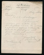 Original railway paperwork for sale  SWANSEA