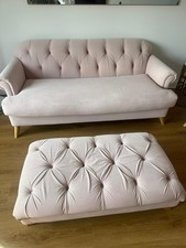 Pink sofa velvet for sale Pink sofa velvet for sale  UK