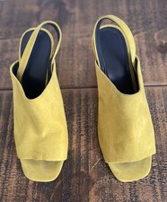 Mustard suede block for sale  HATFIELD