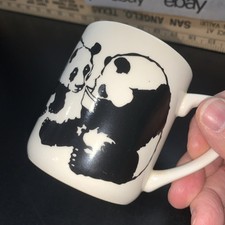 Vintage panda mug for sale  San Angelo