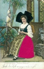 Ansichtskarte elsässer tracht gebraucht kaufen Ansichtskarte elsässer tracht gebraucht kaufen  Eggenstein-Leopoldshafen