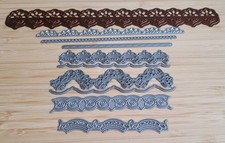 Metal ribbon border for sale  MALMESBURY