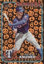 ANDREW KNIZNER TOPPS ATUALIZAÇÃO JACK O LANTERNA FERIADO FOIL RANGERS #US89 2024 24 comprar usado  Enviando para Brazil