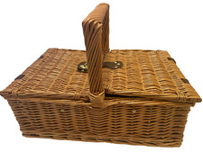 Vintage wicker picnic for sale  BEDFORD