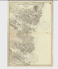 Vintage admiralty chart. for sale Vintage admiralty chart. for sale  GULLANE