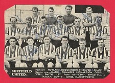 Sheffield united 1957 for sale  SOUTHSEA
