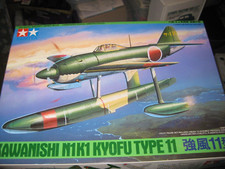 Avião flutuante completo Kawanishi N1K1 Kyofu tipo 11 - escala 1/48 de 1994 - iniciado, usado comprar usado  Enviando para Brazil