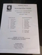1997 reserves fixture for sale  KIDDERMINSTER