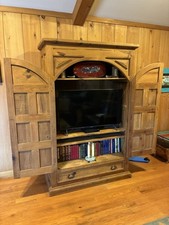 Rustic bookshelf entertainment for sale  Greenwood