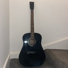 Hondo dark guitar for sale  WATFORD
