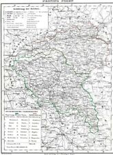Mapa ✠ POSEN Warthegau Bromberg Lissa Pleschen Schwerin Obornik 1844 na sprzedaż  Wysyłka do Poland