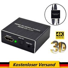 4k* 2k/3D HDMI Extractor de Audio Divisor Convertidor a HDMI+Óptico SPDIF 3.5mm segunda mano  Embacar hacia Argentina