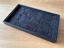 Bandeja Expositor para Anillos - Tray Stand Display for Rings - Negra Black comprar usado  Enviando para Brazil