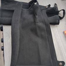 Half chaps black for sale  SUTTON