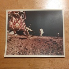 NASA Vintage (Apollo 12) Alan Bean EVA na Superfície da Lua 'Um Papel Kodak', usado comprar usado  Enviando para Brazil