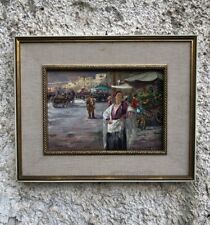 Quadro vintage mercato usato  Calvizzano