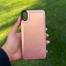 Capa carteira de couro para iPhone XS, XS Max, SE, 11, 11 Pro Max, XR 12 Mini 12/Pro comprar usado  Enviando para Brazil