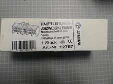 Werit hauptleitungsabzweigklem gebraucht kaufen  Simmern/ Hunsrück