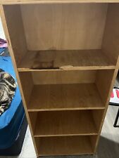 Wood bookshelf for sale  Kyle