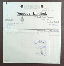 1930 signode limited for sale  HASTINGS