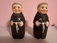 Conjunto raro de óleo e vinagre marrom Goebel Hummel Friar Tuck monge marcado M80 1960 comprar usado  Enviando para Brazil