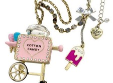 MUITO RARO Colar Vintage Betsey Johnson Máquina de Algodão Doces Picolé Doce  comprar usado  Enviando para Brazil